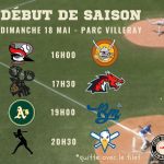 Début de la saison 2025 de la LBD : horaire des matchs de la soirée du 18 mai 2025.