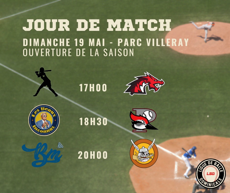 Horaire du premier match de la saison 2024